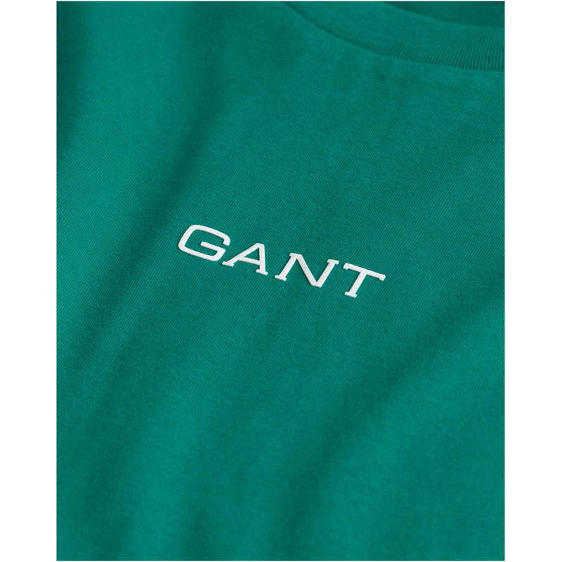 GANT Graphic t-shirt deep green